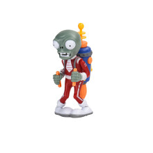 (Στυλ 15) Plants vs Zombie Anime Figure Obstacle Pirate Zombie Peashooter Hard Glue Zombie Action