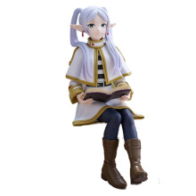 (Frieren No Box) 14cm Frieren: Beyond Journey's End Anime Rysunek Siedząca Paproć Figurki Frieren