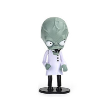(Στυλ 35) Plants vs Zombie Anime Figure Obstacle Pirate Zombie Peashooter Hard Glue Zombie Action