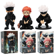 (3 τεμ με κουτί) Satoru Gojo Action Figure Jujutsu Kaisen Anime Figure 3 Style Lord of the