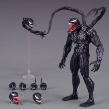(SHF duye) 18cm Avengers VenomCaptain America Wolverine Hulk Iron Man Groot Thanos Collection Action