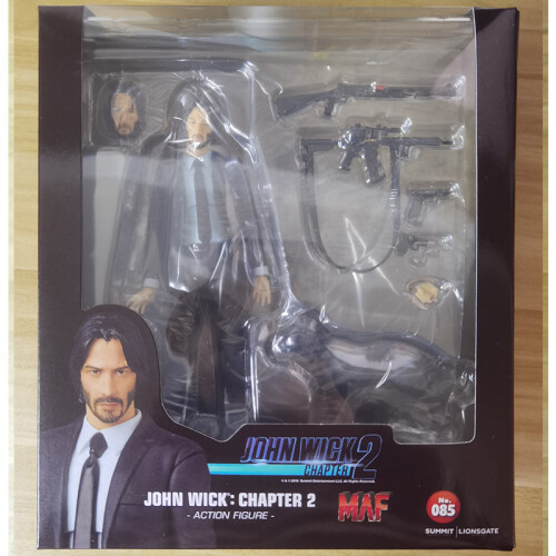 (16cm χωρίς κουτί)Mafex 085 JOHN WICK Κεφάλαιο 2 με Σκύλους Action Figure Doll 2