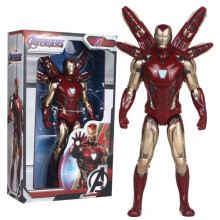 (Iron Man) 18CM Avengers VenomCaptain America Wolverine Hulk Iron Man Groot Thanos Collection Action