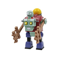 (Στυλ 28) Plants vs Zombie Anime Figure Obstacle Pirate Zombie Peashooter Hard Glue Zombie Action