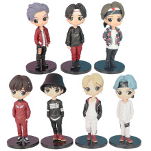 (7τμχ)7τμχ Kpop Star PVC Μοντέλο Παιχνιδιού Δράση Bangtan Boys Groups BT21