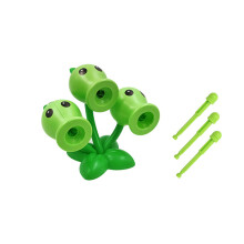 (Στυλ 4) Plants vs Zombie Anime Figure Obstacle Pirate Zombie Peashooter Hard Glue Zombie Action