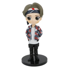 (04)7Pcs Kpop Star PVC Model Toy Action Bangtan Boys Groups BT21 Action Figures Κούκλα BTS Celebrity