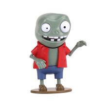 (Στυλ 19) Plants vs Zombie Anime Figure Obstacle Pirate Zombie Peashooter Hard Glue Zombie Action