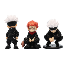 (3 τεμ. χωρίς κουτί) Satoru Gojo Action Figure Jujutsu Kaisen Anime Figure 3 Style Lord of