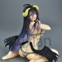 (12cm)Anime OVERLORD Figure Νυφικό Albedo PVC Action Figure Toys Συλλεκτικό μοντέλο
