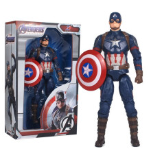 (Captain) 18CM Avengers VenomCaptain America Wolverine Hulk Iron Man Groot Thanos Collection Action