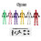 (6τμχ)13 Action Figure Titan Multi-Jointed Movable Shapeshift Robot T13 Action Mannequin Character 1