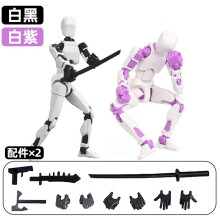 (2 szt.-02)13 Figurka akcji Titan Wielostawowy ruchomy robot zmieniający kształt T13 Manekin akcji