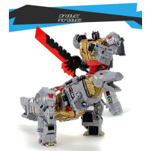 (BPF D105) 5 w 1 Robot Transformujący Samochód Zabawki Anime Devastator Samolot Czołg Model KO Boys