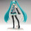 (χωρίς κουτί) Anime FIGMA Hatsune Miku Action Figures Κινητές αρθρώσεις περιέχουν 3