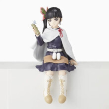 (02) Anime Demon Slayer Action Figures Tanjirou Tomioka GiyuuZenitsu Kochou Nezuko Anime Figure Collect