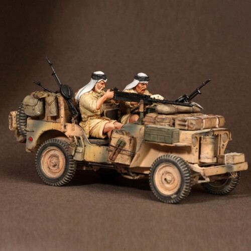 (931)1/35 Κιτ μοντέλου άβαφης φιγούρας ρητίνης, στρατιωτικό θέμα, 2