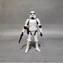 (mise naqiang) Hot Star Wars Cartoon Jedi Stormtrooper Darth Vader Obi-Wan Kenobi Yoda Movable GK Model