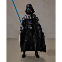 (heise lan gun) Hot Star Wars Cartoon Jedi Stormtrooper Darth Vader Obi-Wan Kenobi Yoda Movable GK Model