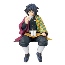 (05) Anime Demon Slayer Action Figures Tanjirou Tomioka GiyuuZenitsu Kochou Nezuko Anime Figure Collect
