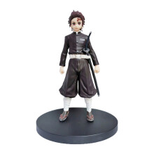 (σακούλα Tanjiro Brown) Anime Demon Slayer Action Figures Kimetsu No Yaiba Shinobu Nezuko PVC