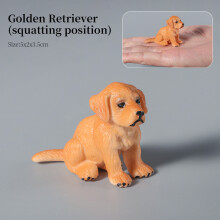 (Dog-6)Farm Dog Animals Model Husky German Shepherd Saint Bernard Action Figure Puppy Figurines PVC