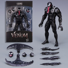 (Venom A)Hasbro Venom The Last Dance Venom vs Spider-Man Venom 3 Action Figure SHF Toy Model Doll Doll