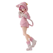 (Ram B-With box) 20cm RE: Zero-Starting Life in Another World Figure Anime Emilia Rem Ram Puck Starting