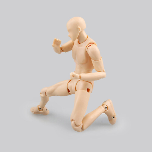 (3,75 πορτοκαλί) Υψηλής ποιότητας Pose Play Gray Color Ver. Μαύρο πορτοκαλί 2