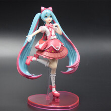 (16cm Opp Bag) 2022 Νέο Anime Hatsune Miku Cute Kawaii Virtual Singer Miku Manga Statue Figurines