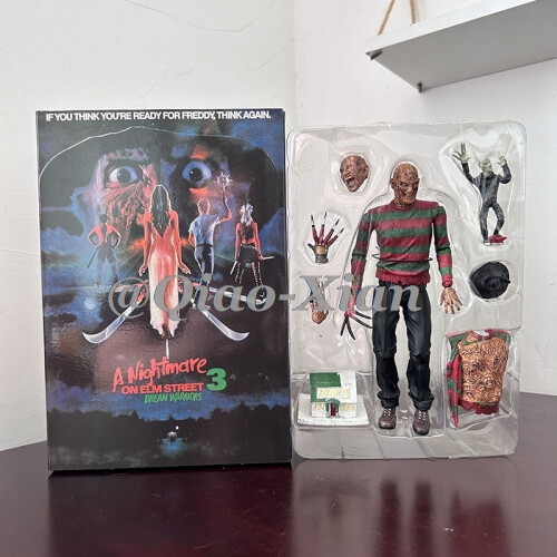 (A-με κουτί)NECA Freddy Krueger Action Figure Συλλεκτικό μοντέλο Παιχνίδι 2