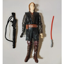 (beishi qiang hei) Hot Star Wars Cartoon Jedi Stormtrooper Darth Vader Obi-Wan Kenobi Yoda Movable GK