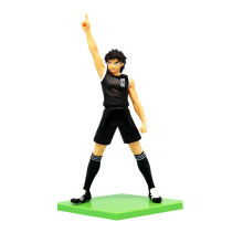 (1τμχ Χωρίς κουτί)18cm Captain Tsubasa Anime Figure Ozora Tsubasa Action Figures Hyuuga Kojirou/Wakabayashi