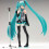 (με κουτί) Anime FIGMA Hatsune Miku Action Figures Κινητές αρθρώσεις περιέχουν 5