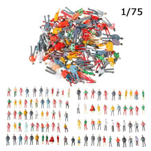 (H 2,2-2,6 cm) 100 szt. 1:100/1:150/1:75/1:50 plastikowe figurki ludzi modelarstwo pasażerowie DIY