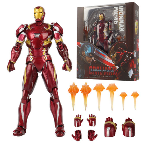(MK46) Iron Action Figure Μοντέλο Συλλεκτικά παιχνίδια Δώρο γενεθλίων