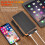 (Green 5 Solar Panel) Φορητό 20000mAh Solar Power Bank Πτυσσόμενο πτυσσόμενο 4