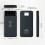 (4 τεμ. Ηλιακά πάνελ) 12000mAh Wireless Power Bank Αναδιπλούμενος ηλιακός 5