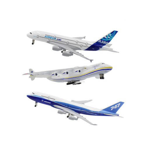 (A380-DE) 20CM odlewany stop Antonow An-225 1