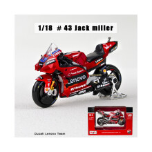 (No43 Jack Miller) Maisto 1:18 NYTT 2021 Ducati Lenovo Team #43 #63 Die Moto GP Racing casting