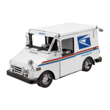 Metal Earth Fascinations USPS LLV Mail Truck 3D Metal Model Kit