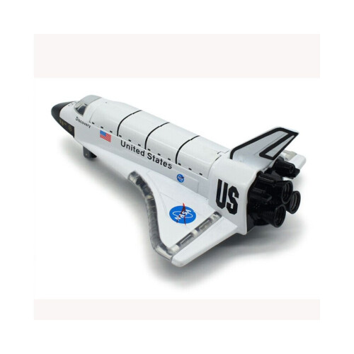 Space Shuttle US Replica Diecast Model Toy Pull Action Rocket Ship Kids Toys 2