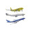 (20CM A330) 1/400 Scale 20CM Diecast Alloy Antonov An-225 2