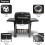 Vivo Barbecue Grill Large Portable Charcoal BBQ Smoker Side Table Adjustable Wheels 5