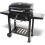 Vivo Barbecue Grill Large Portable Charcoal BBQ Smoker Side Table Adjustable Wheels 1