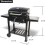 Vivo Barbecue Grill Large Portable Charcoal BBQ Smoker Side Table Adjustable Wheels 6