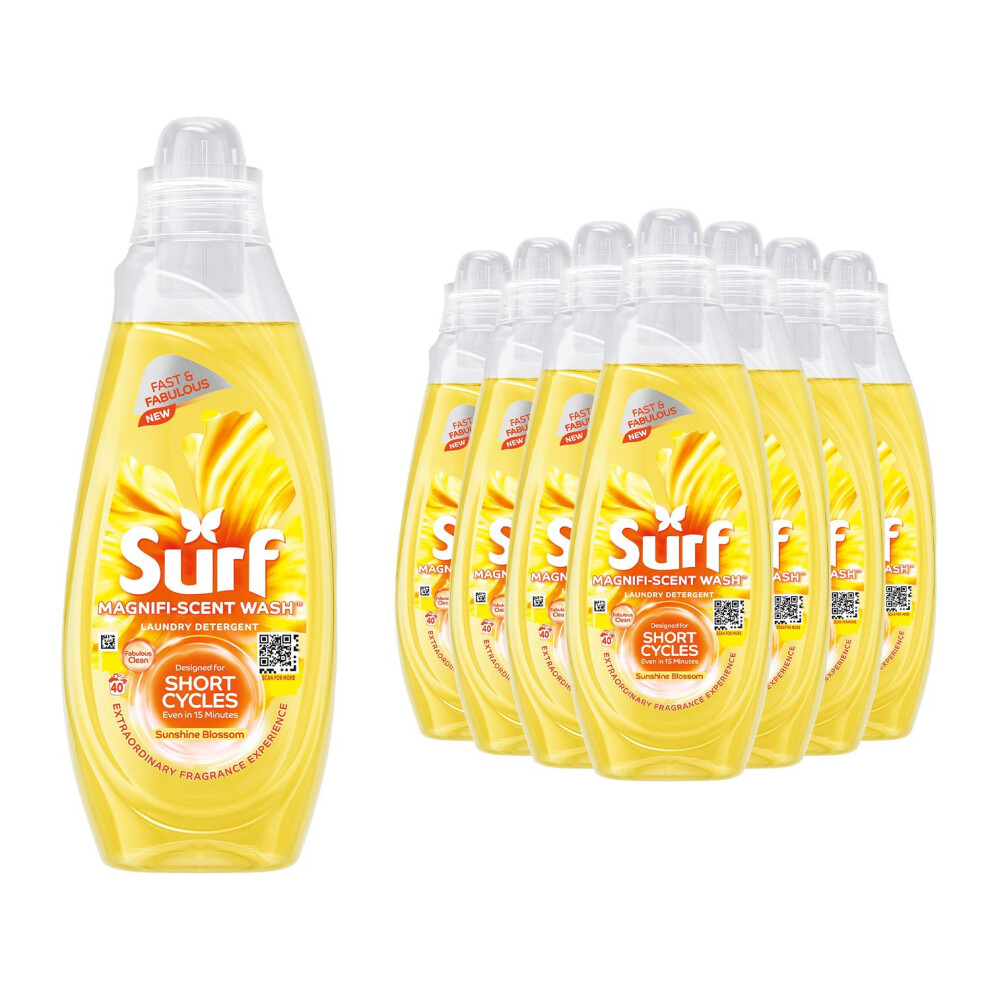 Surf Laundry Detergent Magnifi-Scent Sunshine Blossom 1080Ml-40W,8Pk