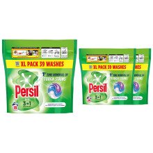 Persil XL 3 in 1 Bio Washing Capsules 39 Washes, 3 Pack