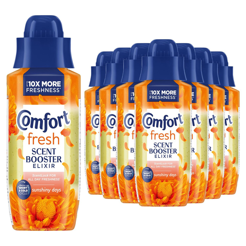 New Comfort Fresh Sunshiny Days Liquid Scent Booster Elixir, 8Pk 64919372 342Ml