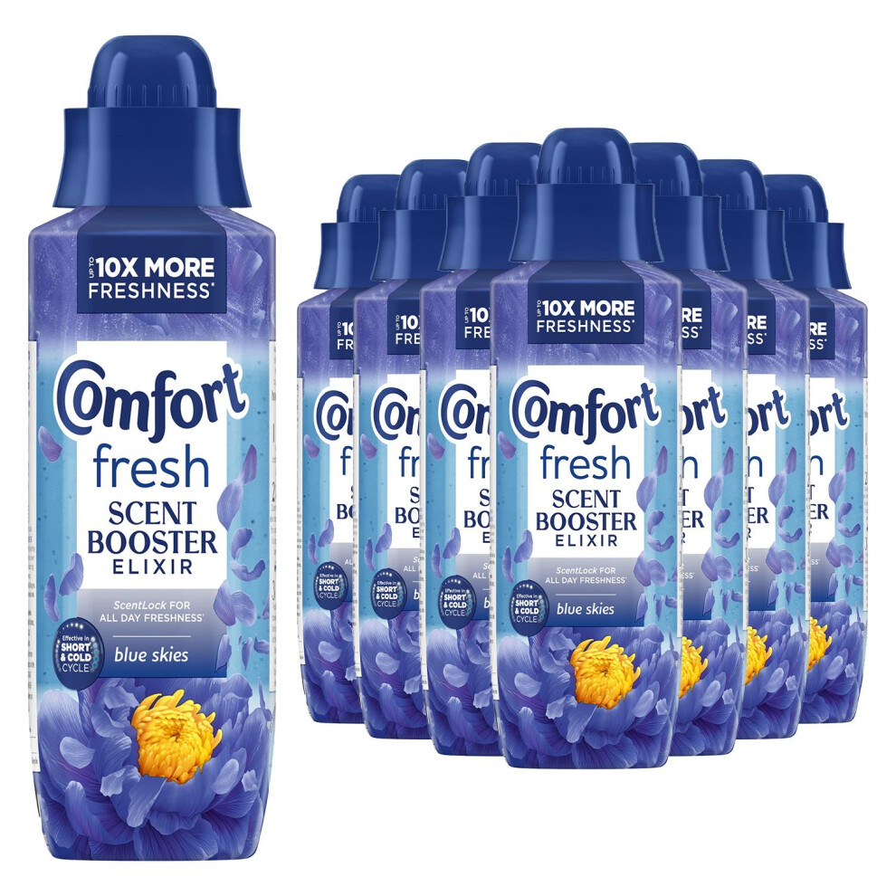 Comfort Fresh Skies Liquid Scent Booster Elixir 460Ml,8Pk Blue